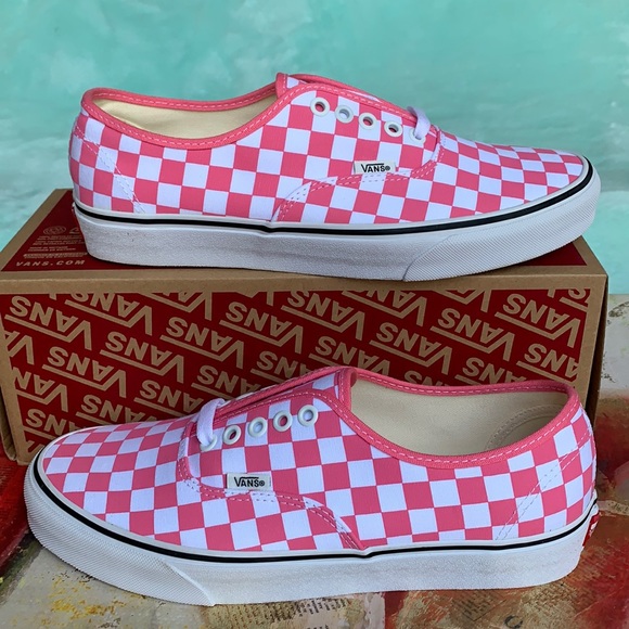 VANS AUTHENTIC CHECKERBOARD PINKLMND/TRWHT WMNS - Picture 3 of 16